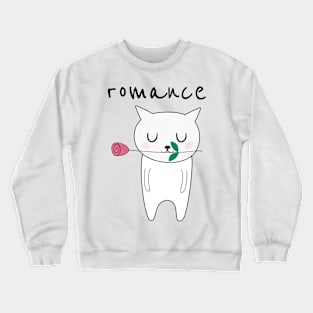 Cat romance Crewneck Sweatshirt